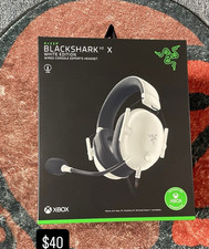 Razer BlackShark V2 X White Edition 3.5mm Ove...