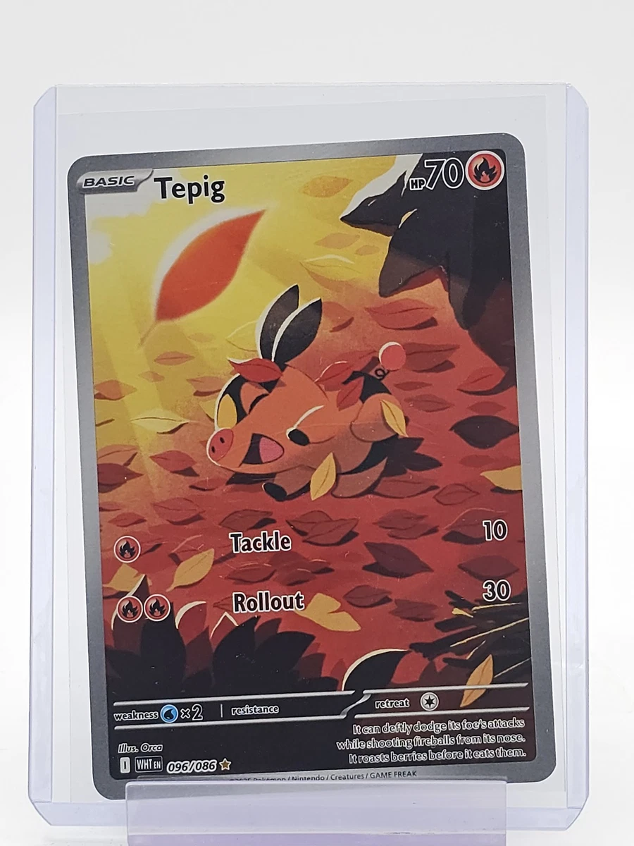 Pokmon Tepig Individual Trading Cards for sale | eBay