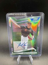 2022 Panini Elite Extra Jonathan Cannon Auto RC ROOKIE #/27 Chicago White Soxs