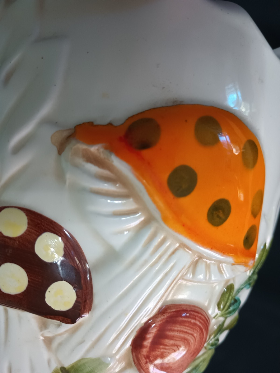 Rare 1976 Sears & Roebuck Merry Mushroom Egg Shape Vase Planter | eBay