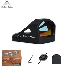 Swampfox Optices Justice Red / Green Dot Micro Reflex Sight 1X27mm 3 MOA RMR Cut