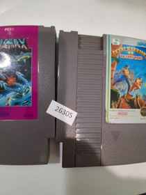 retro Nintendo games NES Magmax & Ikari Warriors II: Victory road  26305 wt11