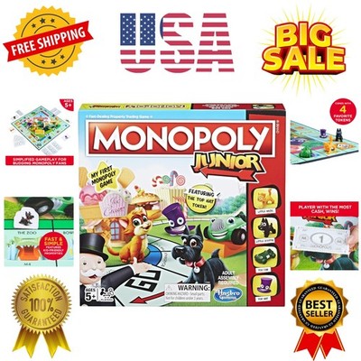 Junior Board Game for 4 Players, Ages 5 and up Amazon Exclusive