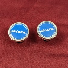Atala Tappi Manubrio Blu Tappi Barra Originali Vintage RARI