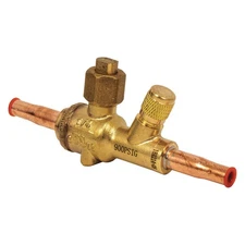 NDL NBV02-S Refrigerant Ball Valve,1/4 in,900 psi 55MF56