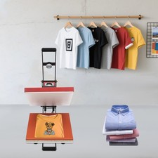 16"x 20" Slide Out Auto Open Heat Press Machine T-Shirt Clamshell Slide Out Base