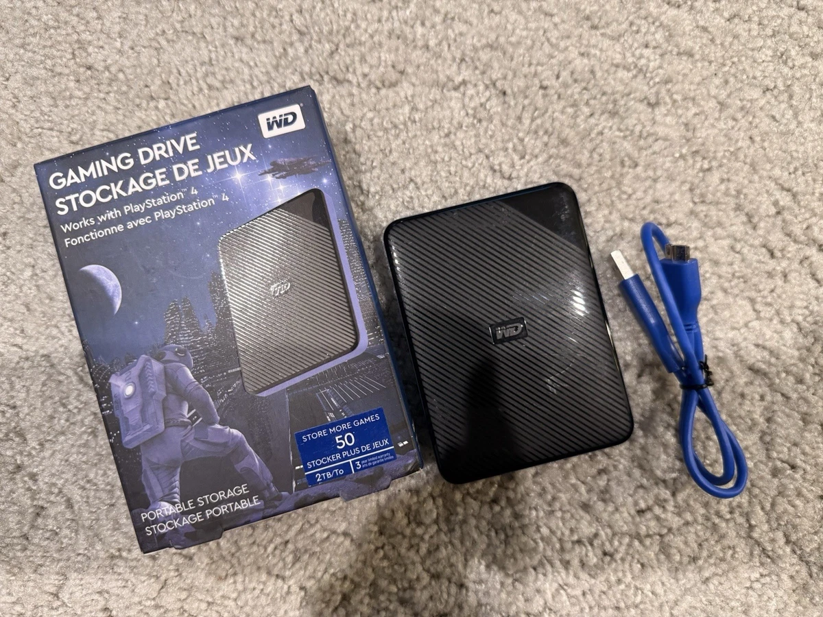 Western Digital USB 3.0 Interface 2TB Storage Capacity Hard Drives