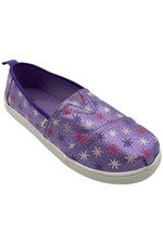 TOMS Kid's Girl Alpargata Casual Slip-On Sneaker Medium Purple