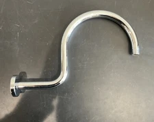 Jado 12 inch Shower Arm in Polished Chrome Shepherd’s Hook 860/812/100 G6