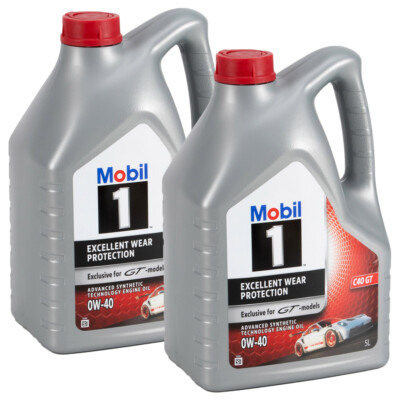10L Mobil 1 0W-40 Motoröl PORSCHE C40 GT Exclusive for GT-models GT GT2 GT3 GT4