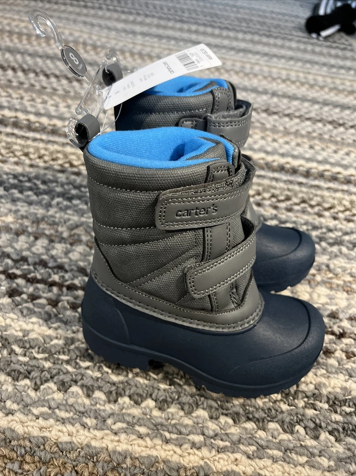 botas de nieve carters niños talla 8 nuevas Foto 3 de 4