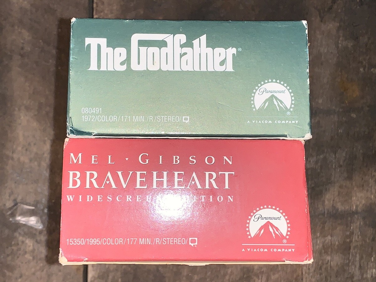 Paramount Widescreen VHS Lot Of 2 | eBay
