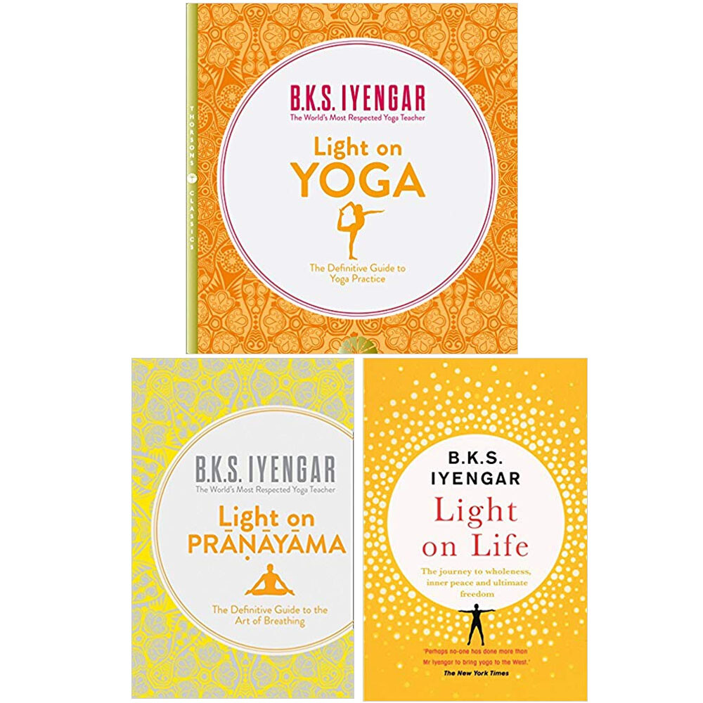 B. K. S. Iyengar 3 Collection Set (The Tree of Yoga,Light on Life,Light on Prana