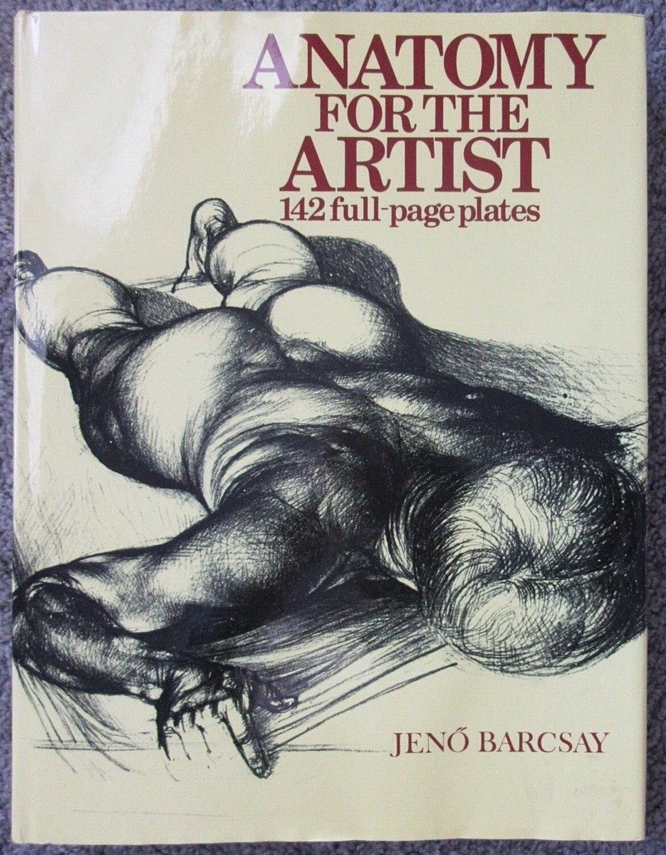 Anatomy for the Artist by Jenö Barcsay (1993, Hardcover) for sale