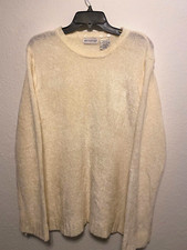 White Stag Women's Sweater Beige Long Sleeve Size XL 16-18