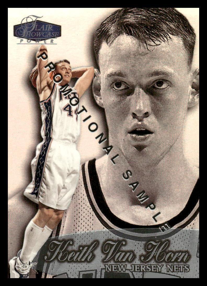 FILA 1998 99 Flair Showcase Flair Showcase Riga 1 1 Keith Van Horn reti in maglia nuova