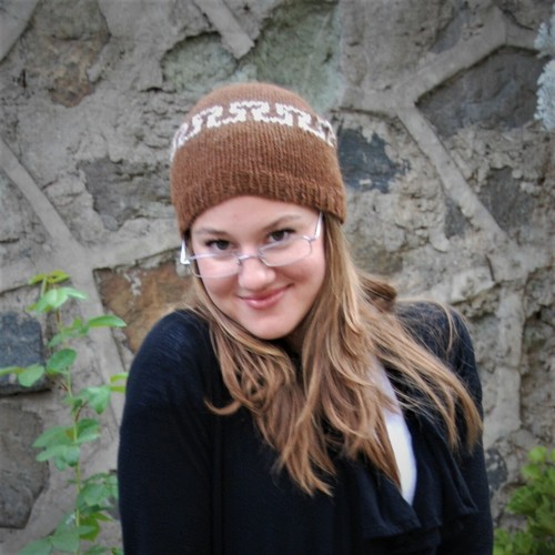 Hand Knit Wool Slouchy Beanie - Soft 