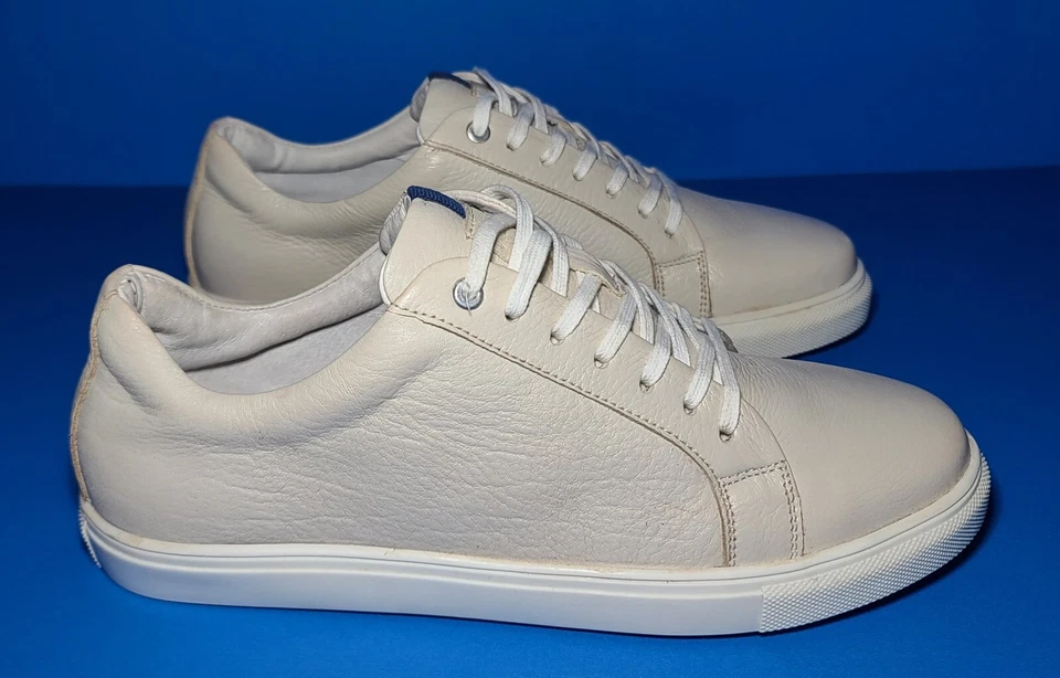 Daniel Hechter Paris Hombre Beige Tenis Zapatos Con Cordones Talla 44 EU, 10 US Foto 2 de 4
