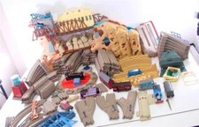 HUGE LOT TRAIN  TRACKS THOMAS FRIENDS TURNTABLE TIDMOUTH ACTION CANYON BRIDGES