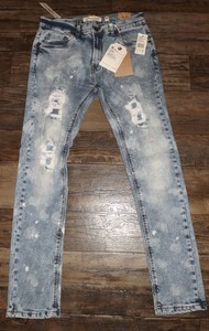 acid wash ripped jeans mens