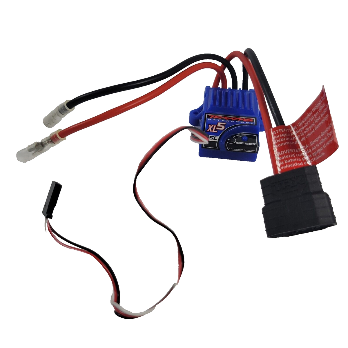Fits Traxxas Rustler XL-5 ESC lvd ID plug Speed Controller Slash