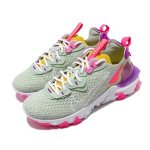 nike react vision white pink