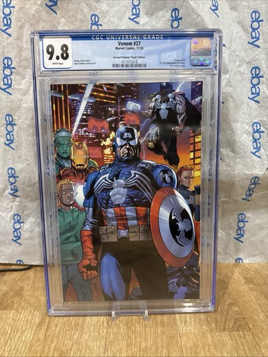Venom #27 CGC 9.8 Juan Gedeon Virgin Edition🔥1st Full App Of Codex 2nd Printing