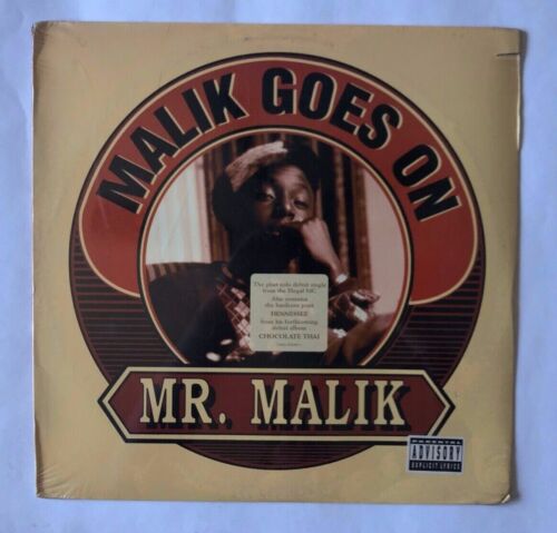 MR. MALIK Malik Goes On 12" Rowdy 75444350591 US 1995 M SCELLÉ 0E - Photo 1/2