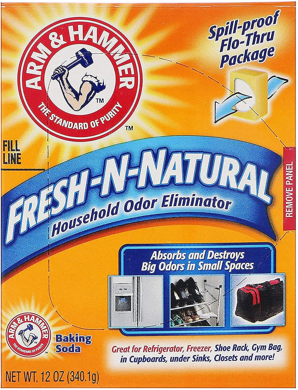 Baking Soda Fresh-N-Natural 12 Oz Pure Multi-Use