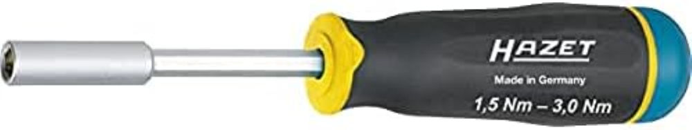 Hazet 6001-3.0/3 Giravite Dinamometrico, Multicolore, Attacco Esagonale, Cavo, 6