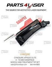 Cynosure Zimmer Cryo 5,6  Hand Piece Nozzle,  Smartcool  WITH TREATMENT TIP 