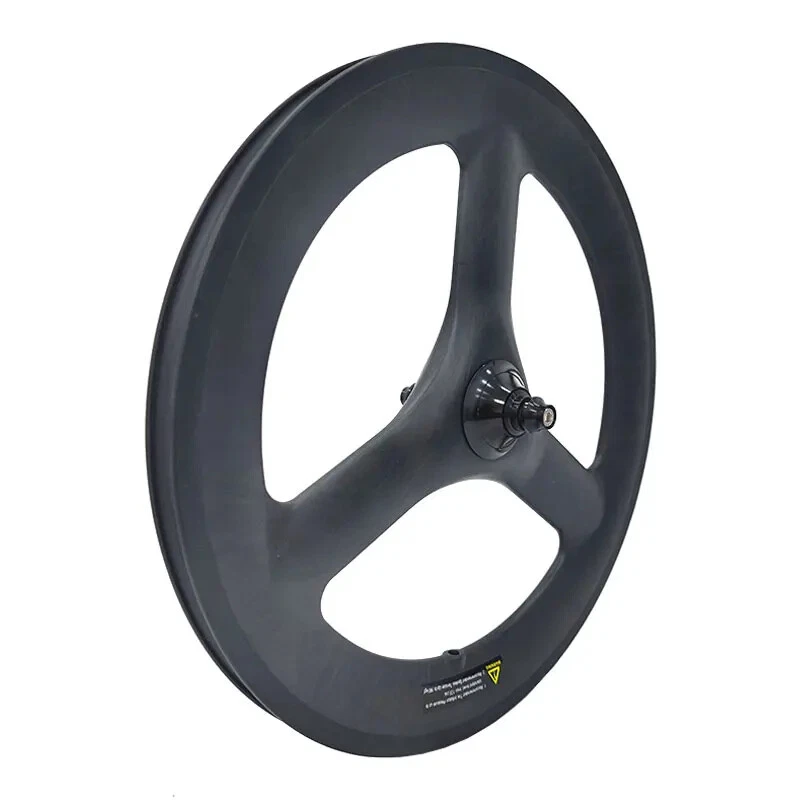 1PCS Folding Bicycle 16inch 349 3 Spokes Carbon Front Wheel Disc Brake Hub - Image 4 of 4