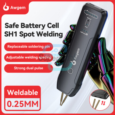 Handheld Spot Welding Machine 11/99 Gears Adjustable 18650 DIY Small Spot Welder