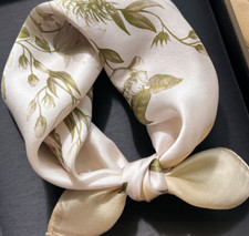 100 Mulberry Silk Scarf Women's Square 53X53CM fashion Printed shawl Scarf Q26