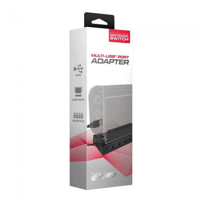 KMD Multi-USB 4 Port Controllers Adapter Dock for Nintendo Switch - Image 3 of 4