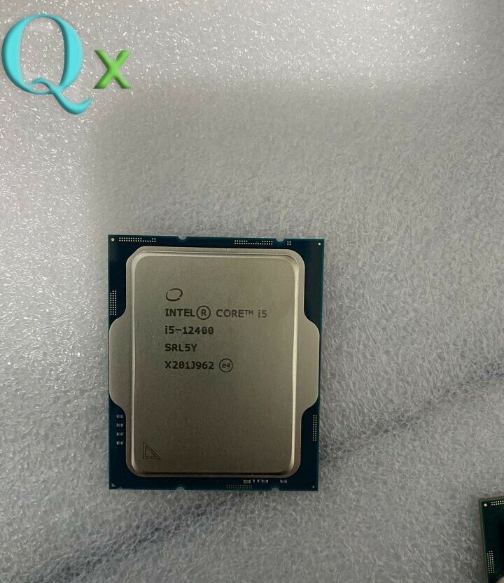 12Th Gen Intel Core i5-12400 LGA 1700 CPU 6-Core Alder Lake 2.5GHz