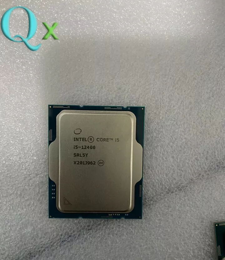 12Th Gen Intel Core i5-12400 LGA 1700 CPU 6-Core Alder Lake 2.5GHz