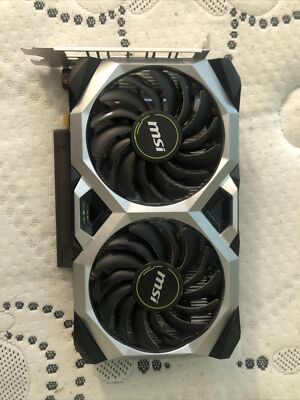 G166svxsc MSI GeForce GTX 1660 Super Ventus XS OC MSI 〔中古