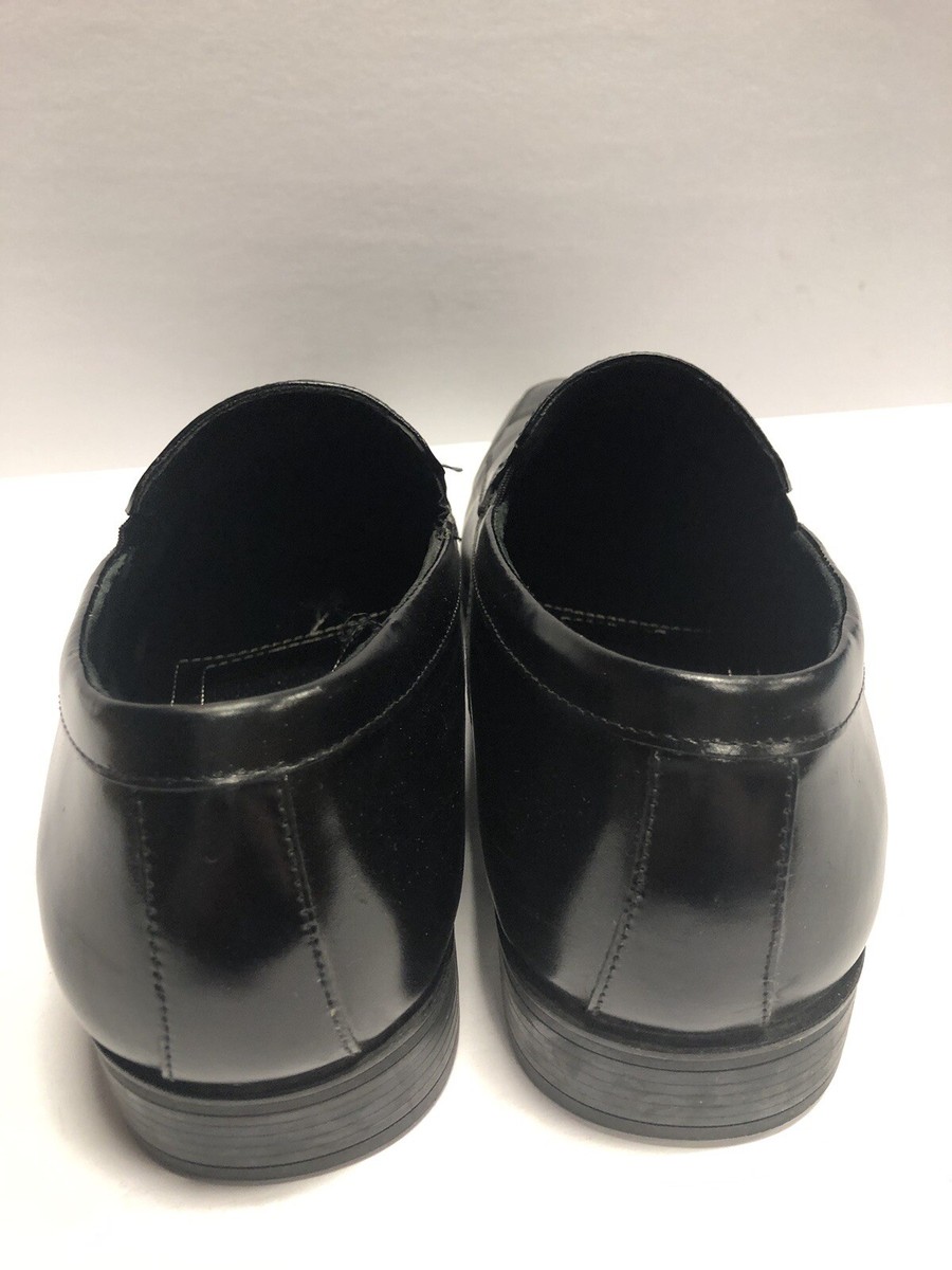 Stacy Adams Men’s Aldrich, Black Slip-On Loafers, Size 10W Stacy Adams Men main image 2