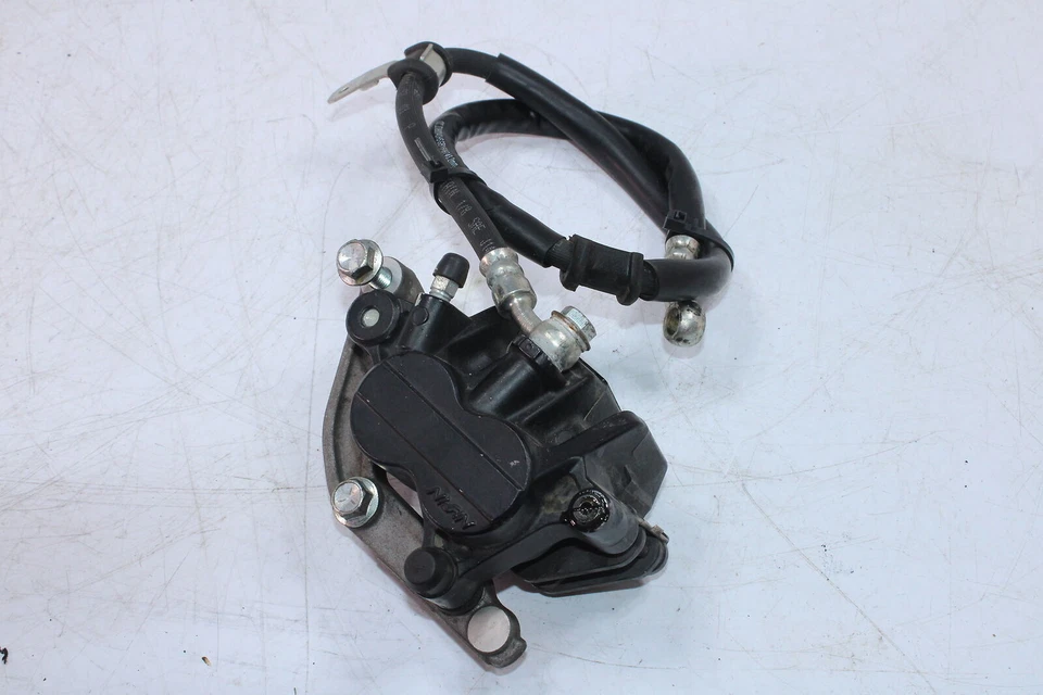 2015 Suzuki GW250F REAR BACK BRAKE CALIPER W MOUNT BRACKET - Image 2 of 4