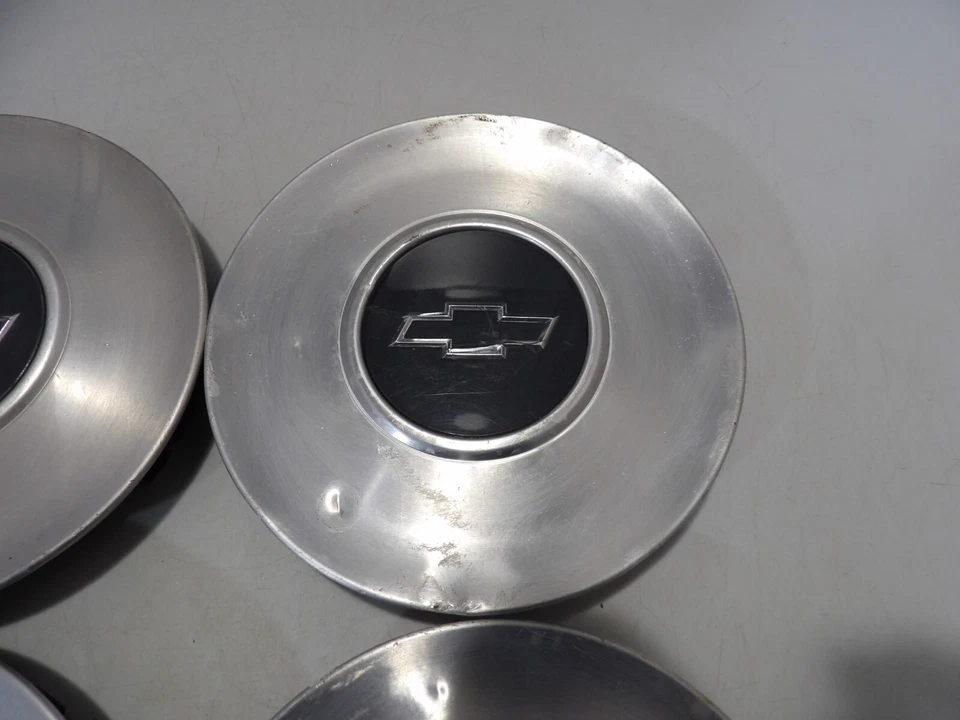 Set of 4 2000 2001 2002 Chevy Impala Factory Wheel Center Caps OEM 9592876 - Image 3 of 4