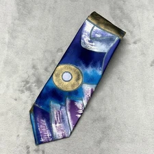 Vintage Ketch Colorful Abstract Neck Tie Men's 55"