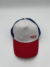 Stranger Things Hat Adjustable One Size Fits All Cap Youth Teen Great Condition