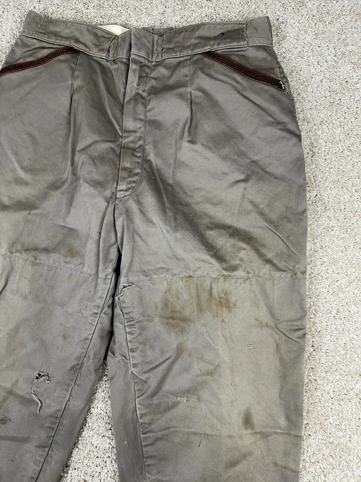 Pantalones de caza al aire libre reforzados vintage años 50 60 Wood Stream Tabatco para hombre Foto 4 de 4
