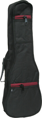 UKULELENTASCHE GEFÜTTERT-GIGBAG FÜR VERSCHIEDENE GRÖßEN-RIEMEN-SCHWARZ-FACH !!!