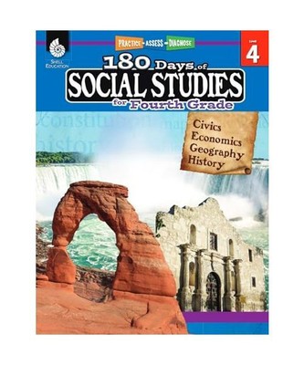180 Days of Social Studies for Fourth Grade: Practice, Assess, Diagnose, Marla T