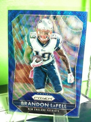 2015 Prizm Brandon Lafell Blue Wave Prizm #d 088/150 Patriots/Raiders