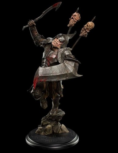 THE HOBBIT - Dol Guldur Orc Soldier 1/6 Statue Weta - Bild 4 von 6