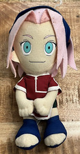 2002 NARUTO SHAKURA 9 PLUSH SHONEN JUMP ANIME...