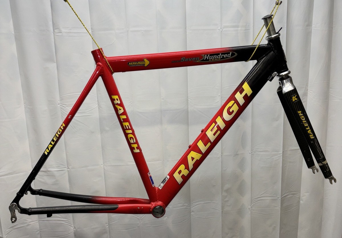 Raleigh Road Seven Hundred Comp FRAMESET Small 50cm Aero Aluminum